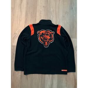 Chicago Bears Quarter Zip NFL Official Team Apparel Size Youth Large